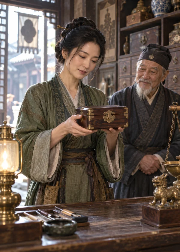 黄豆短剧《不收银子的典当行》：一只赎不回的木匣，藏着掌柜迟了二十年的承诺
